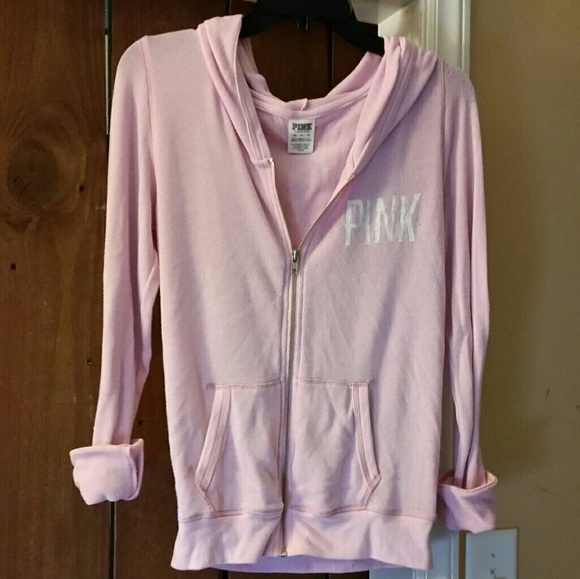 *SALE*Victorias Secret Pink Hoodie XS - Picture 1 of 4